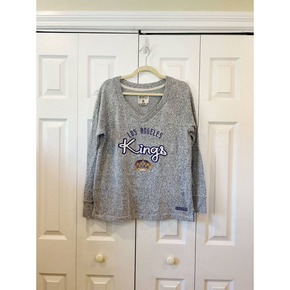 CCM NHL LA Kings Women’s Sweater Gray Size L